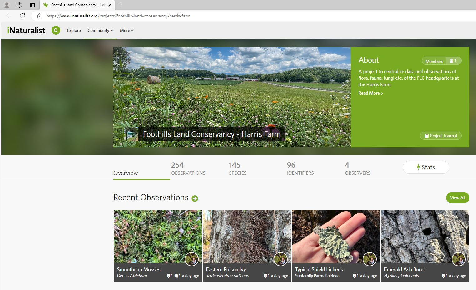 February 2024 Foothills Land Conservancy